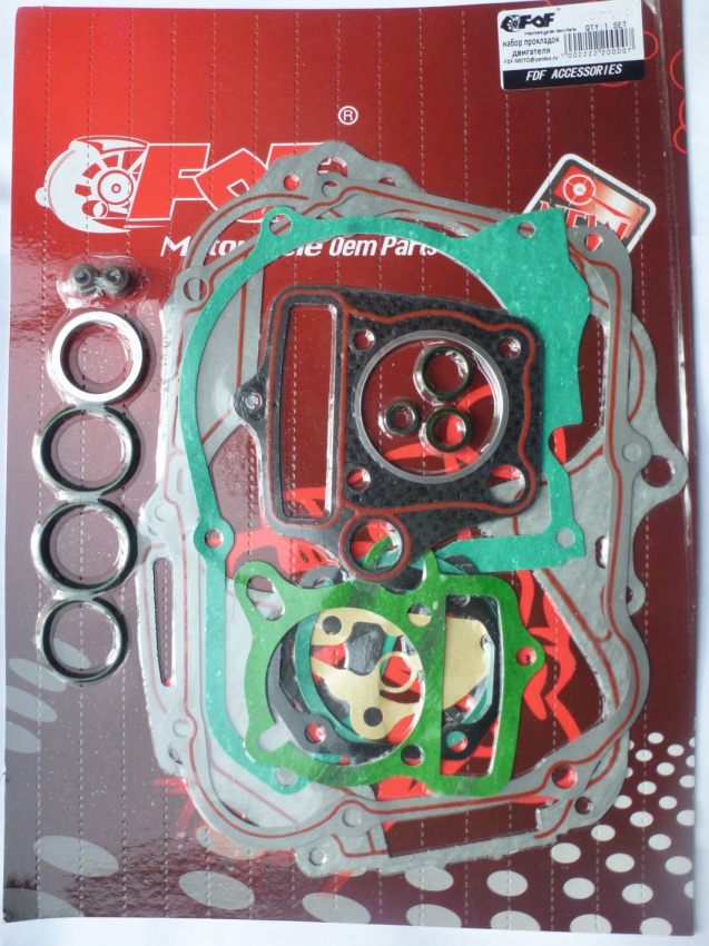 Прокладки двигателя, комплект 4Т 139FMH D39 DELTA, ALPHA, ATV50