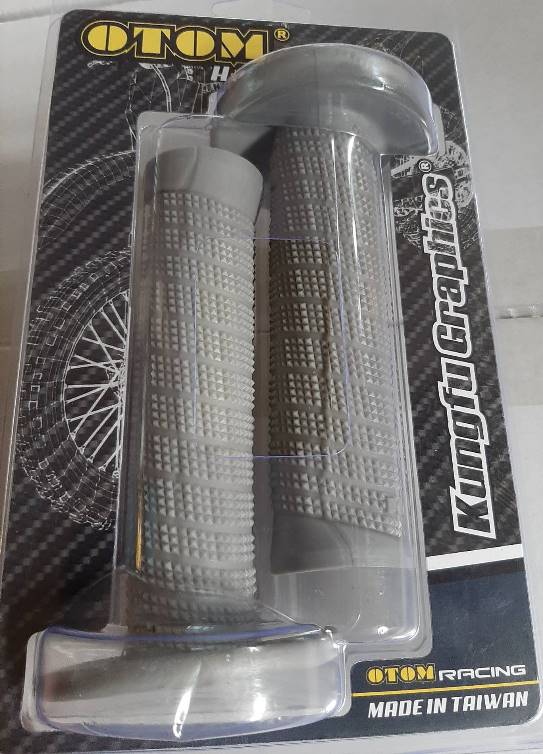 Грипсы левая/правая, серый ОТОМ