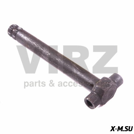 Ось лыжи с валом рулевой стойки T110,T125 (L=255mm)