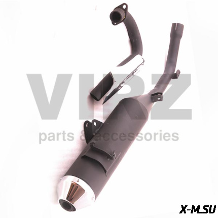 Глушитель 4Т 166FMM (CB250); XR250w, YD250GY