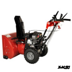 Снегоуборщик бензиновый DDE ST6561L (двиг-ль Loncin 6,5 л.с, 24'', 5 вперёд/2 назад, 14&quot; колёса, управление выбросом на панели)