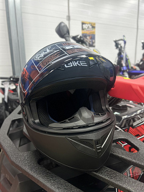 Шлем интеграл HETOSHI XD1-237 цв. Темно-серый  р. XXXL