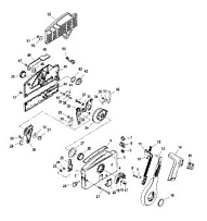 Дистанционное управление 4000, боковое крепление 4-Х ТАКТНОГО ПЛМ MERCURY 6 Серийный номер от 0R000001 до 0R067089