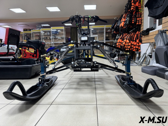 Лыжный модуль IKUDZO TERRAIN (600 гусеница, усилен, пласт.лыжи, с подогревом ручек)