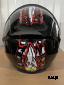 Шлем интеграл HETOSHI XD1-94 цв. Черно-красный  р. L